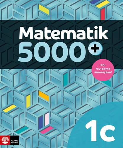 Matematik 5000+ Kurs 1c Lärobok Upplaga 2021 - picture