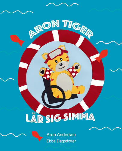 Aron Tiger lär sig simma - picture