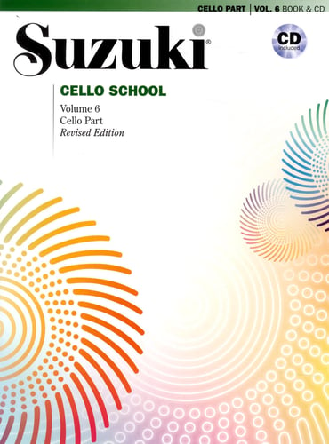 Suzuki Cello school. Vol 6, book and CD _0