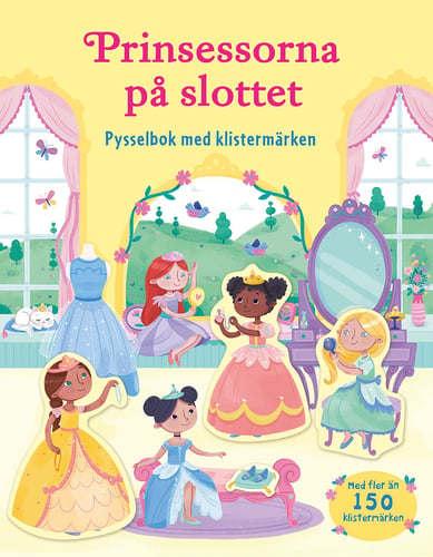 Prinsessorna på slottet : pysselbok med klistermärken - picture