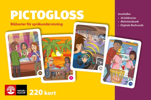 Pictogloss Bildserier för språkundervisning - picture