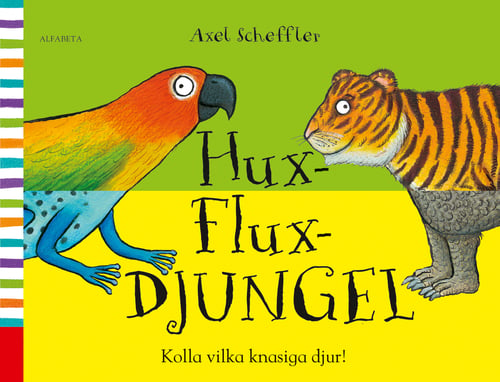 Hux-flux-djungel : kolla vilka knasiga djur!_0