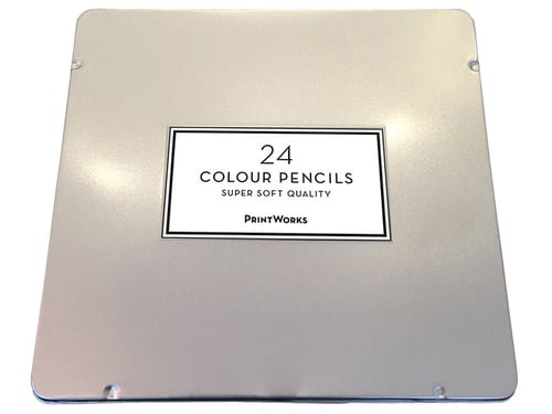 24 Colour Pencils - picture