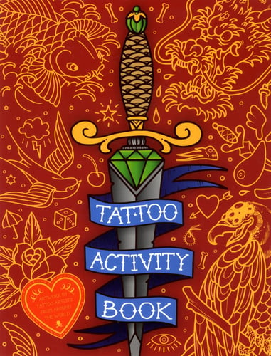 Tattoo activity book - picture