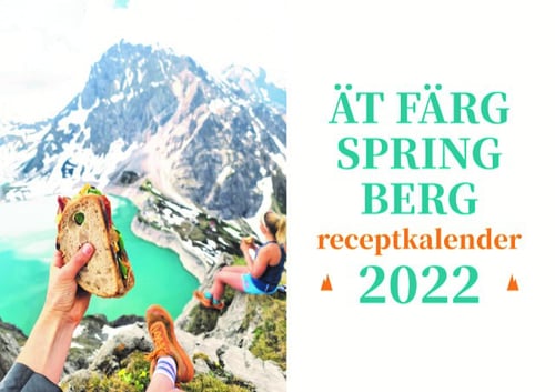 Ät färg spring berg : Receptkalender 2022 - picture
