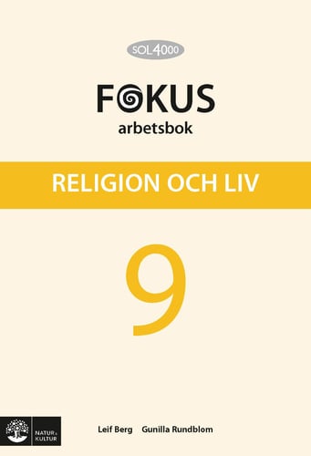 SOL 4000 Religion och liv 9 Fokus Arbetsbok - picture