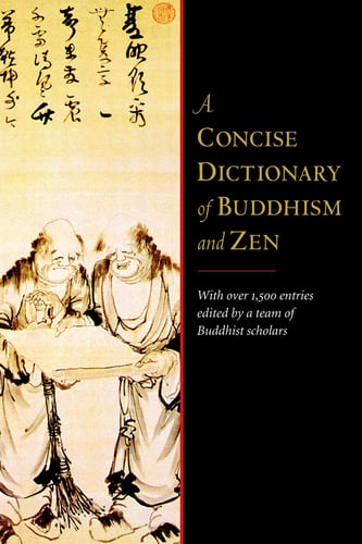 A Concise Dictionary of Buddhism and Zen - picture