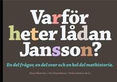 Varför heter lådan Jansson? : 100 kända namn på mat och dryck. - picture