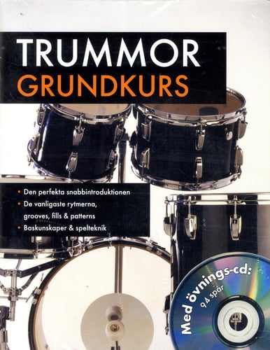 Trummor Grundkurs Med övnings-cd - picture