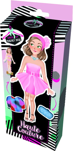 Dress up magnet doll - Haute Couture_0
