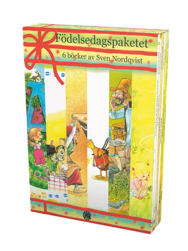 Födelsedagspaketet : 6 böcker av Sven Nordqvist_0