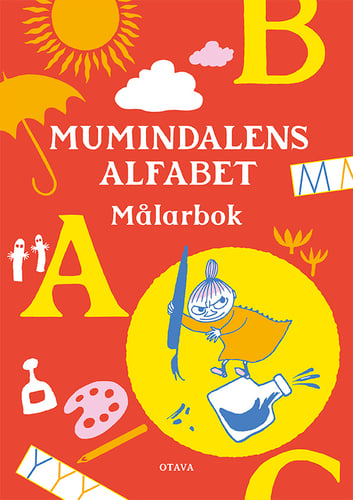 Mumindalens alfabet. Målarbok_0