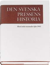 Den svenska pressens historia, band IV_0