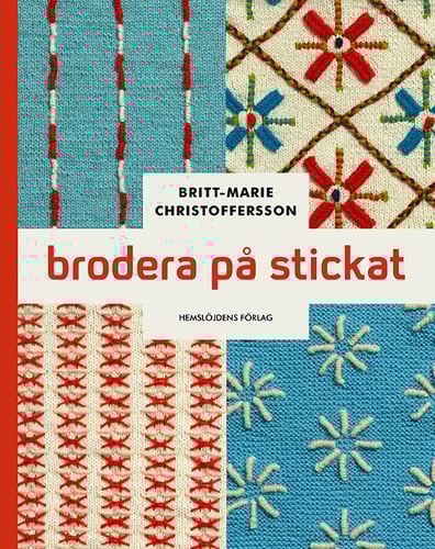 Brodera på stickat_0