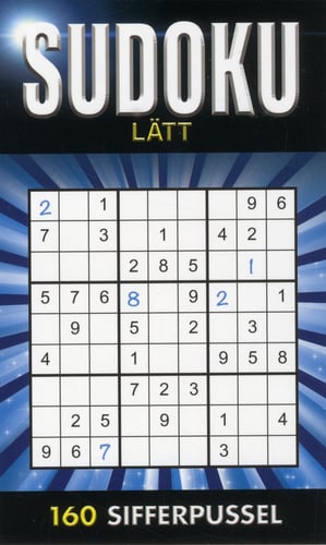 Sudoku Lätt Blå - picture