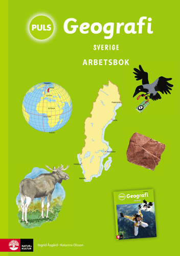PULS Geografi 4-6 Sverige Arbetsbok, tredje upplagan - picture