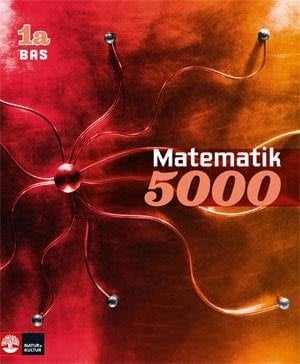 Matematik 5000 Kurs 1a Röd Lärobok Bas_0
