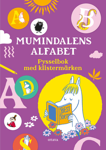 Mumindalens alfabet : pysselbok med klistermärken - picture