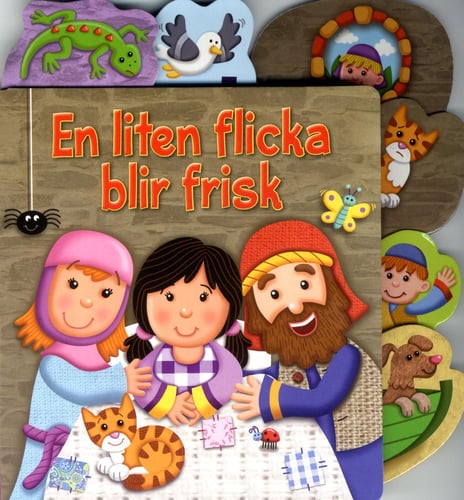 En liten flicka blir frisk - picture