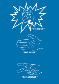 The total action game : rock - paper - scissor - picture