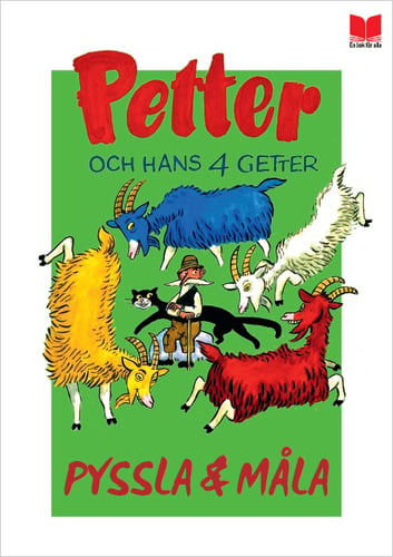 Petter och hans fyra getter :  pyssla och måla_0