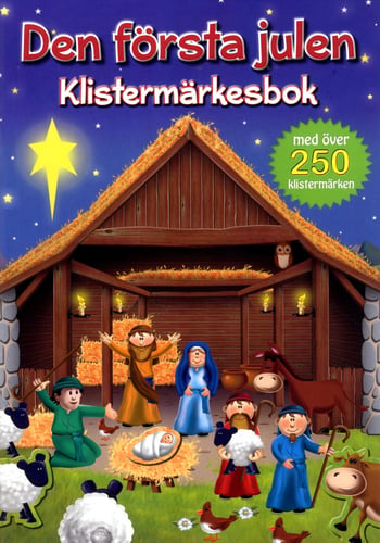 Den första julen - Klistermärkesbok - picture