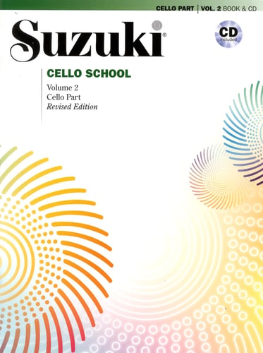Suzuki cello school volume 2 book and cd_0
