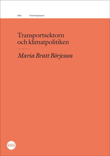Transportsektorn och klimatpolitiken - picture