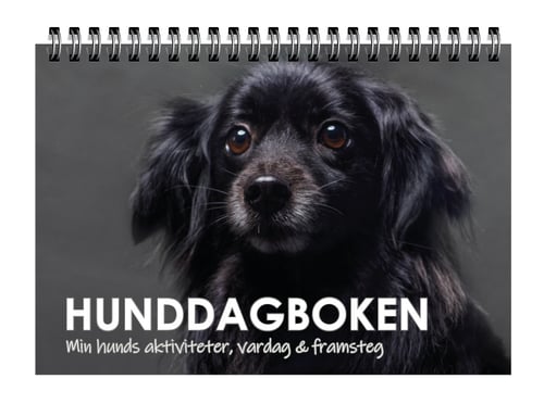 Hunddagboken : min hunds aktiviteter, vardag & framsteg_0