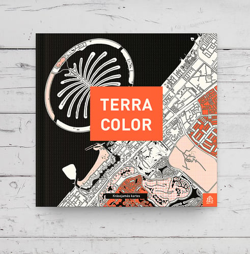 Terra Color : målarbok med kartor_0