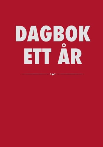 Dagbok ett år - picture