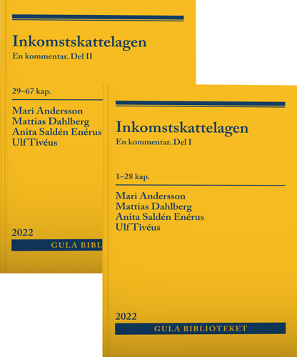 Inkomstskattelagen : en kommentar (Vol. 1-2) - picture