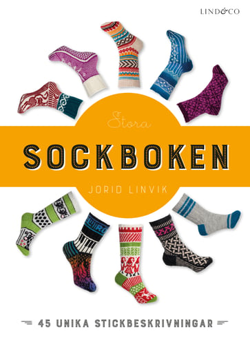 Stora sockboken : 45 unika stickbeskrivningar_0