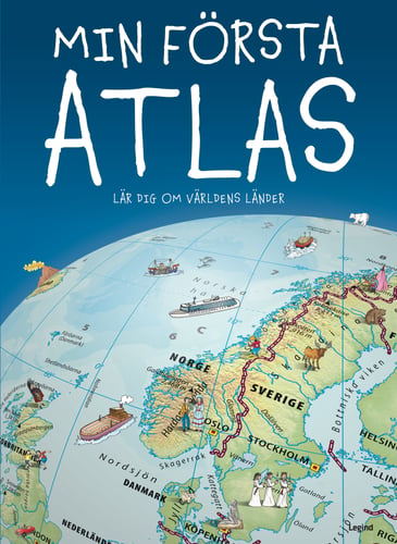 Min första atlas : lär dig om världens länder_0