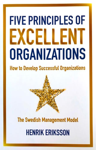Five principles of excellent organizations : how to develop successful organizations - picture
