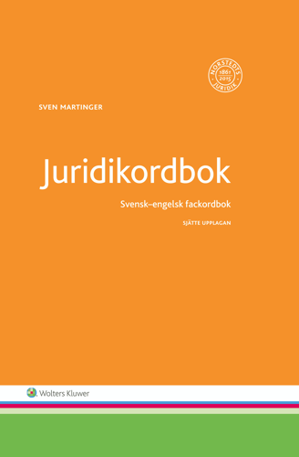 Juridikordbok : Svensk-engelsk fackordbok_0