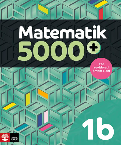 Matematik 5000+ Kurs 1b Lärobok Upplaga 2021 - picture