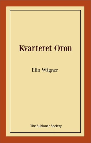 Kvarteret Oron : en Stockholmshistoria - picture