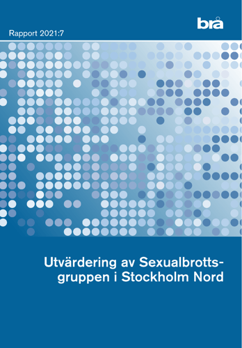 Utvärdering av Sexualbrottsgruppen i Stockholm Nord - picture