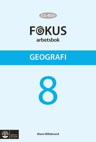 SOL 4000 Geografi 8 Fokus Arbetsbok - picture