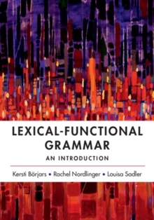 Lexical-functional grammar - an introduction - picture