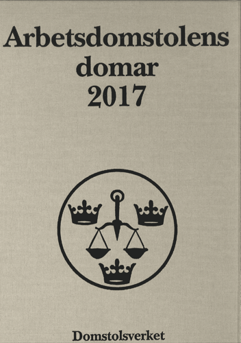 Arbetsdomstolens domar årsbok 2017 (AD)_0