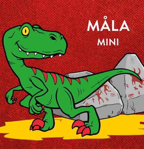 Måla mini. Dinosaurier - picture