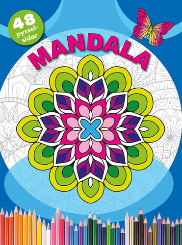 Mandala (blå) - picture