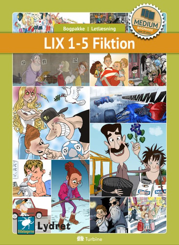 LIX 1-5 Fiktion (MEDIUM 20 bøger) - picture
