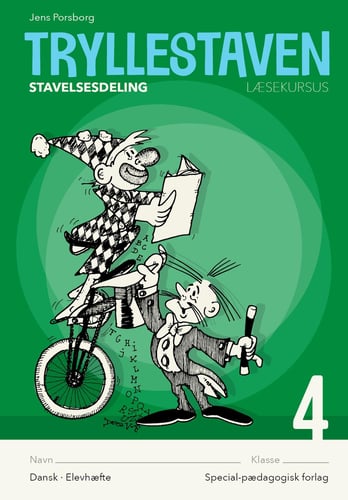 Tryllestaven Læsekursus 4. Stavelsesdeling, 5 stk. - picture