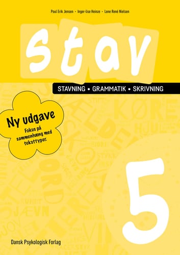 STAV 5 - Stavning, grammatik, skrivning 5. klasse - picture