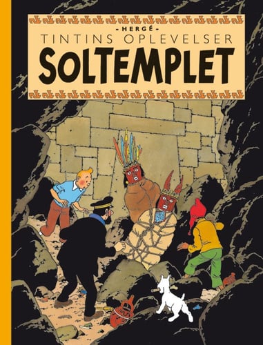 Tintin: Soltemplet - retroudgave - picture