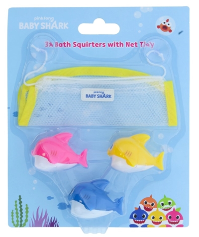 Baby Shark Badelegetøj 3 stk   _0