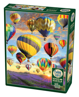 Hot Air balloons 1000 bitars pussel - picture